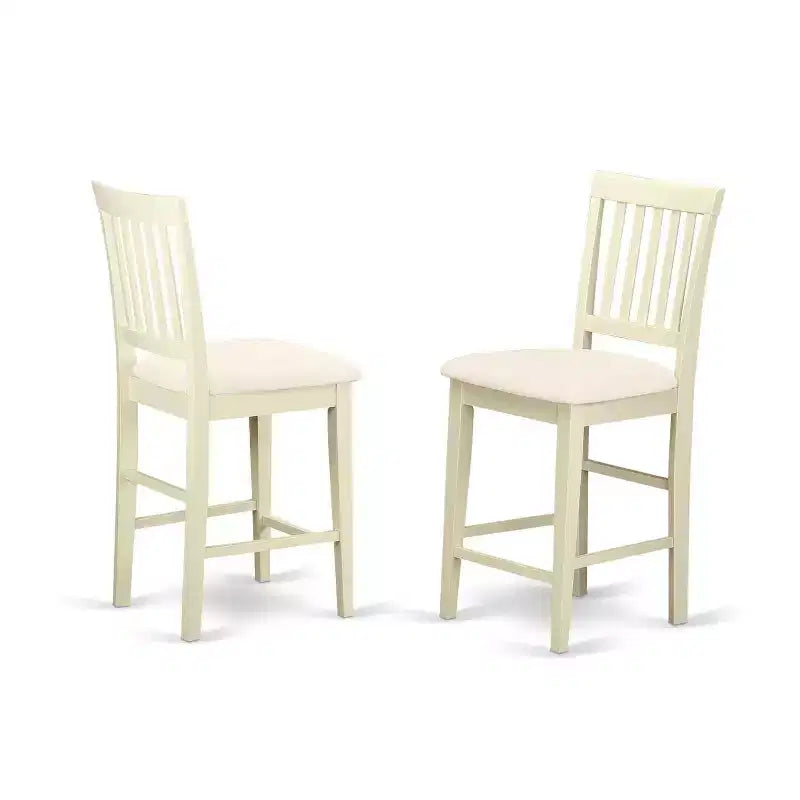 Set da pranzo Glam ad altezza bancone - Tavolo e sedie moderni da cucina a 5 pezzi