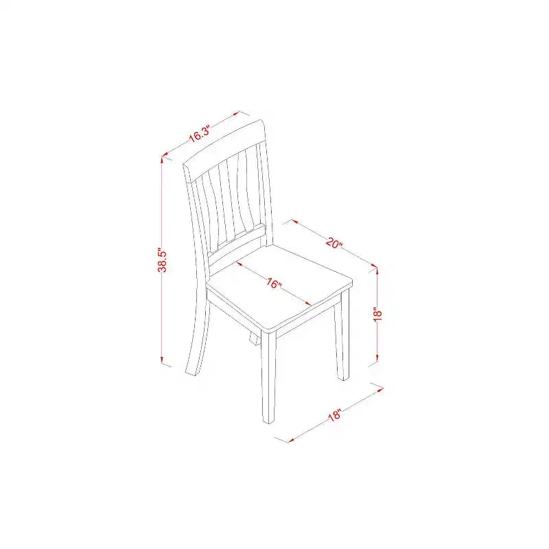 Set tavolo da pranzo con 6 sedie - Tavolo da pranzo e sedie in stile cottage