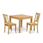 Dining Room Table Set - Kitchen Table with 4 Chairs - Hardwood Construction - Victorian Style - Elegant Design