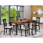 Set da pranzo 7 pezzi - Tavolo e sedie eleganti per cucina, sala da pranzo, casa - Design moderno