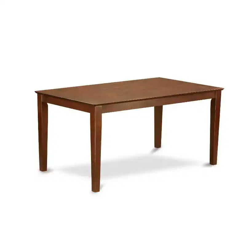 Set tavolo da pranzo per 4 persone - Tavolo da cucina con 4 sedie - Stile cottage moderno - Finitura mogano