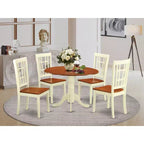 Set tavolo da cucina per 4 persone - Tavolo da pranzo con 4 sedie - Set da pranzo in legno - Mobili per sala da pranzo