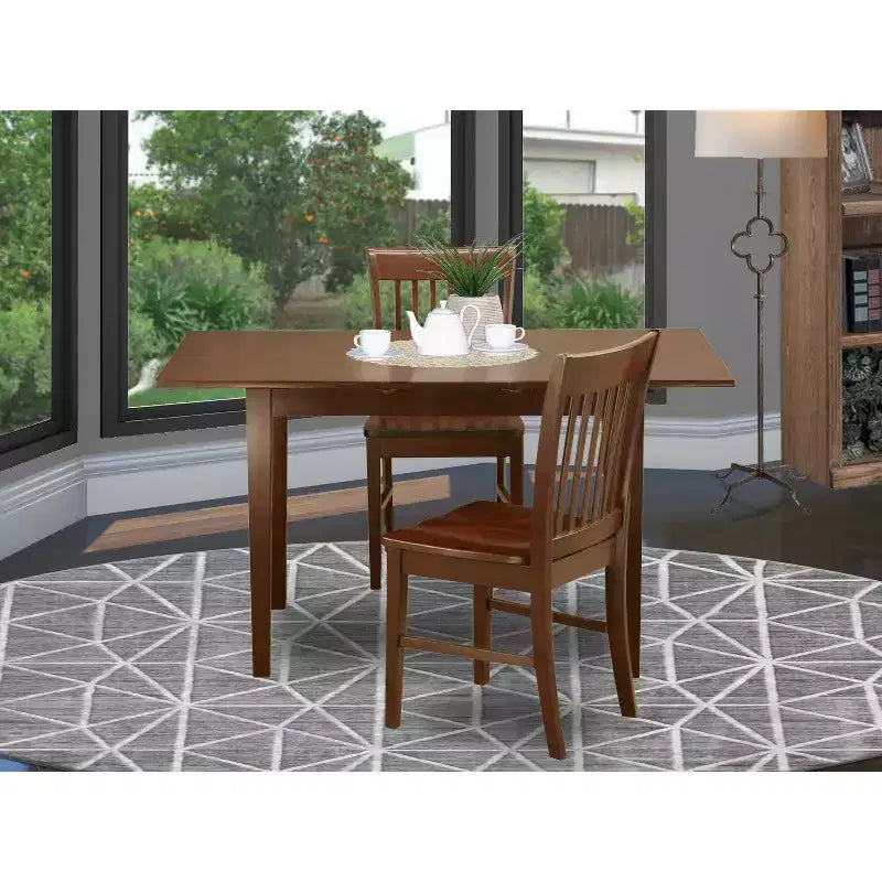 Set da pranzo - Tavolo e sedie Coastal Craftsman - Set per sala da pranzo piccola