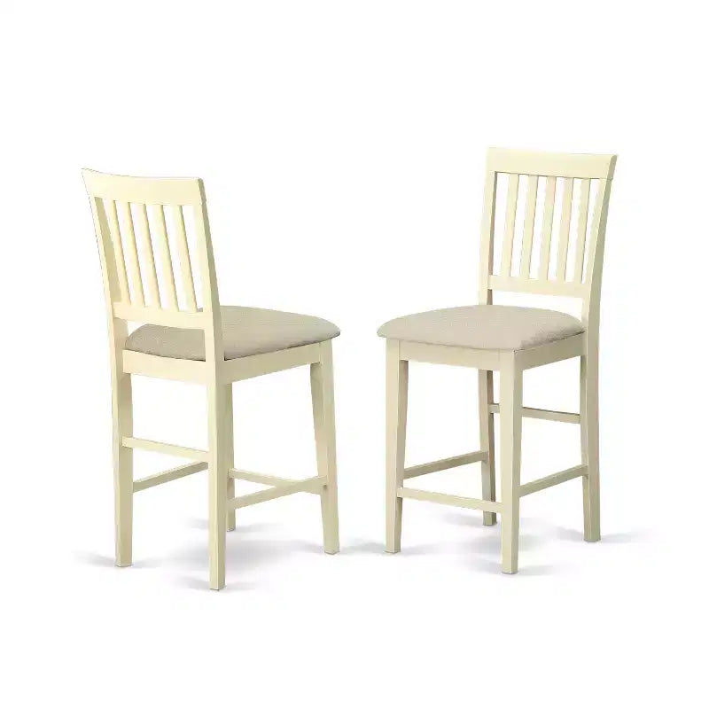 Set tavolo alto da 3 pezzi - Tavolo da pranzo quadrato moderno e sgabelli