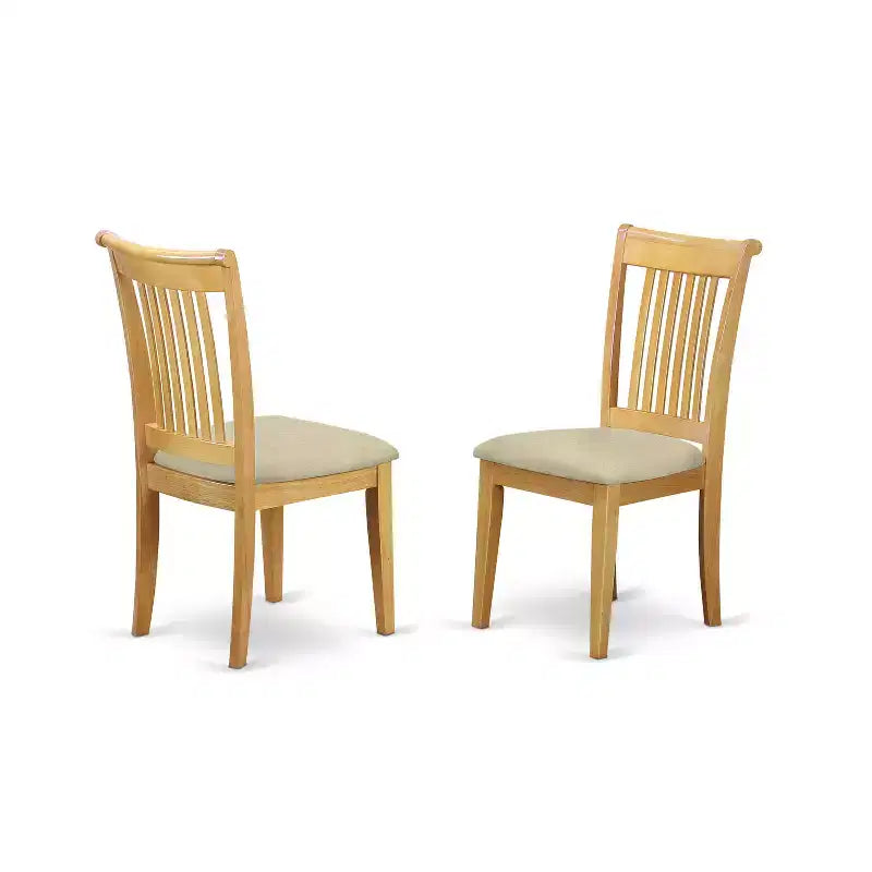 Set da Pranzo Rotondo in Stile Southwestern - Tavolo e Sedie da Cucina a 3 Pezzi - Finitura Rovere, 42 Pollici