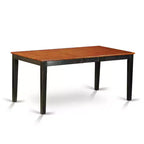Set da pranzo Renaissance 5 pezzi con tavolo rettangolare e sedie - Tavolo allungabile da 54/66 pollici