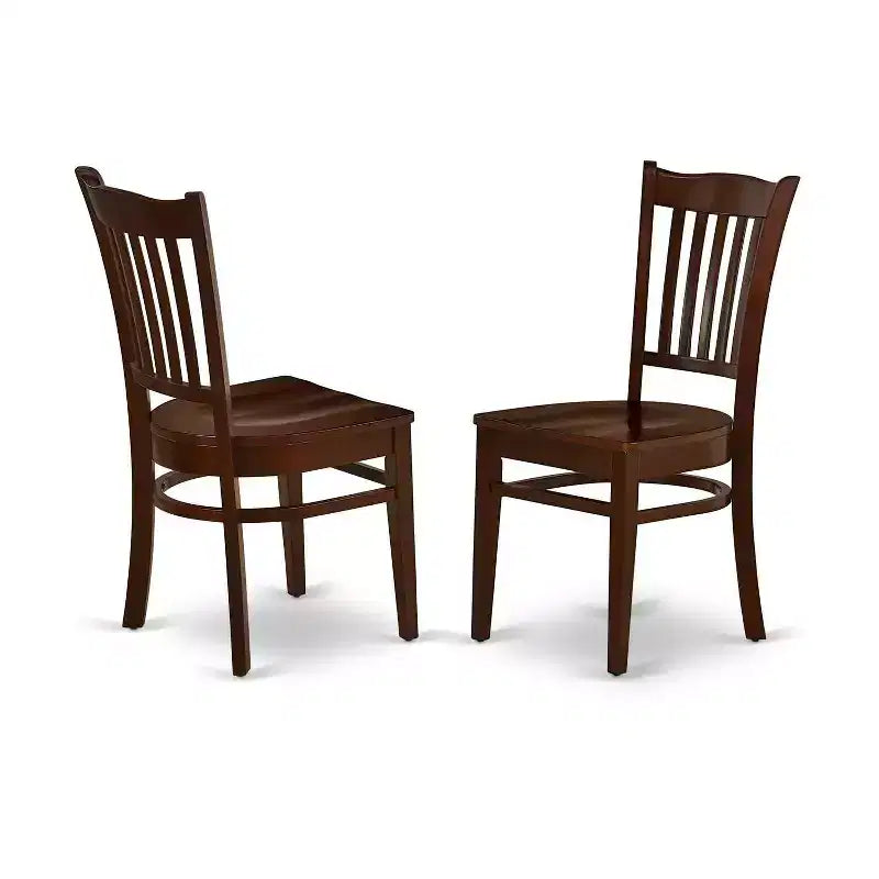 Set tavolo da pranzo rettangolare 5 pz, tavolo da cucina e sedie in legno - Set da pranzo moderno