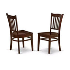 Set tavolo da pranzo rettangolare 5 pz, tavolo da cucina e sedie in legno - Set da pranzo moderno