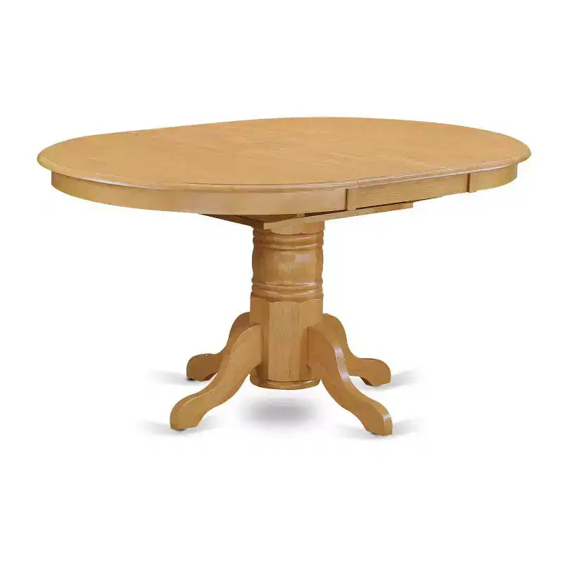 Set tavolo da pranzo ovale 5 pezzi, tavolo 42-60 con allunga a libro e 4 sedie Parsons - Verde autunno
