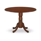 Round Drop Leaf Dining Table Set - Kitchen Nook Table & Chairs - Small Dining Set