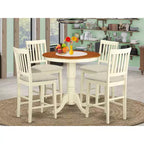 Set da pranzo altezza bancone - Tavolo e sedie 5 pezzi - Set cucina moderno