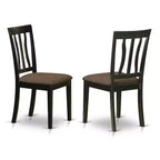Set da pranzo 5 pezzi: tavolo e sedie - Tavolo rotondo con base centrale e sedute rivestite in lino