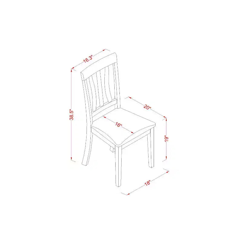 Set da pranzo 5 pezzi: tavolo e sedie - Tavolo rotondo con base centrale e sedute rivestite in lino