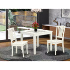 Set da pranzo quadrato con tavolo da 36 pollici e 2 sedie - Arredamento da esterno Comfort Classico