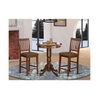 Set da Pranzo Altezza Bancone - Set Tavolo e 4 Sedie - Tavolo da Cucina Moderno con Sedie