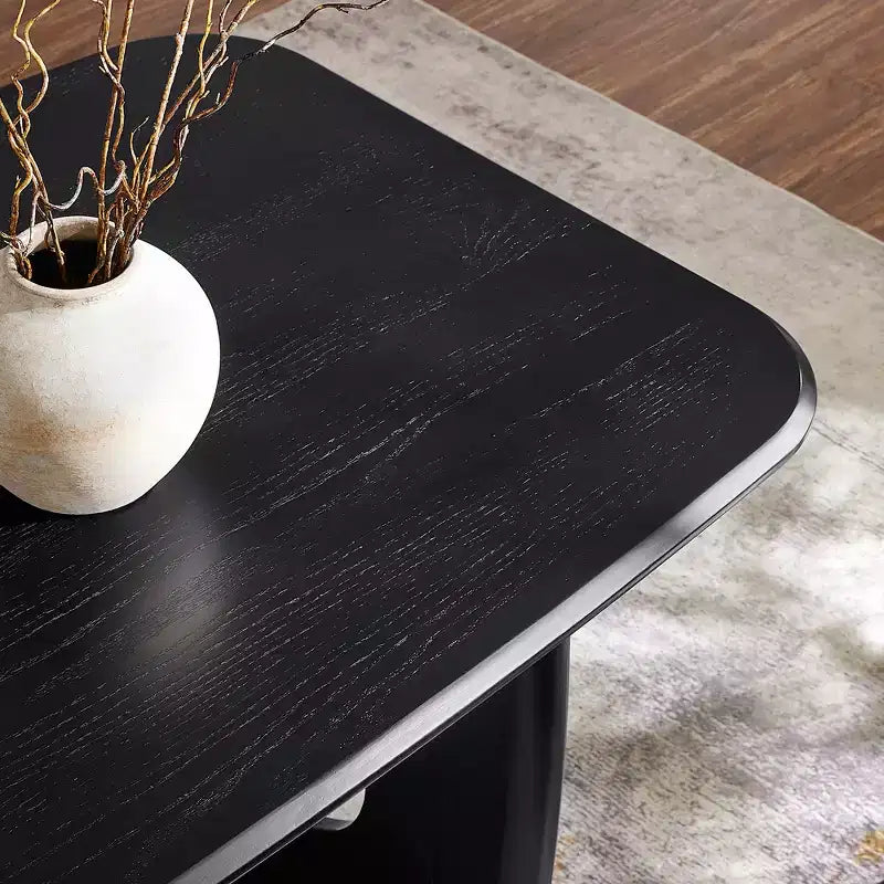 Set da Pranzo Moderno per 4, Tavolo da Pranzo Rettangolare da 172 cm con 4 Sedie, con Base a Piedistallo, Tavolo da Pranzo per Sala da Pranzo, Cucina-Morden Fort