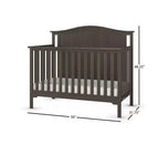 Set da cameretta con culla e fasciatoio Child Craft Hampton Arch Top, 2 pezzi, include culla convertibile 4-in-1 e fasciatoio