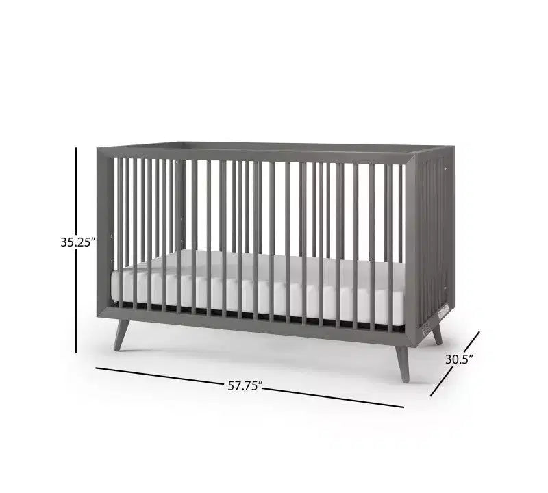 Set cameretta 3 pezzi Child Craft Cranbrook: lettino, cassettiera e comò, include lettino convertibile 4-in-1, cassettiera e comò