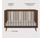 Set cameretta 3 pezzi Child Craft Cranbrook: lettino, cassettiera e comò, include lettino convertibile 4-in-1, cassettiera e comò