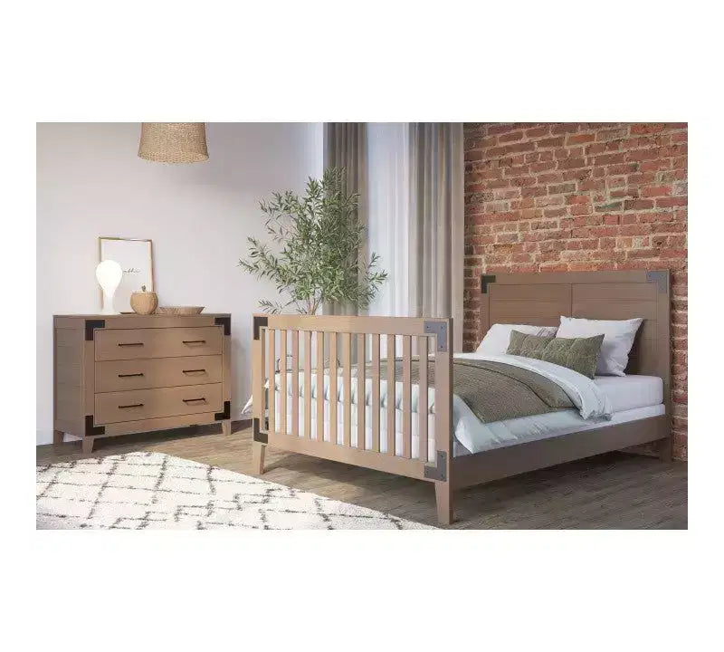 Set cameretta Child Craft Lucas, 2 pezzi, include lettino convertibile 4 in 1 e cassettiera a 3 cassetti