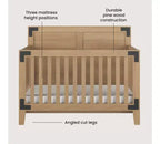 Set cameretta Child Craft Lucas, 2 pezzi, include lettino convertibile 4 in 1 e cassettiera a 3 cassetti