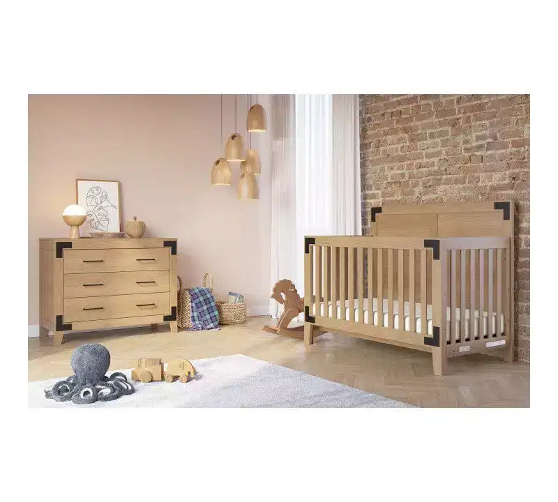 Set cameretta Child Craft Lucas, 2 pezzi, include lettino convertibile 4 in 1 e cassettiera a 3 cassetti
