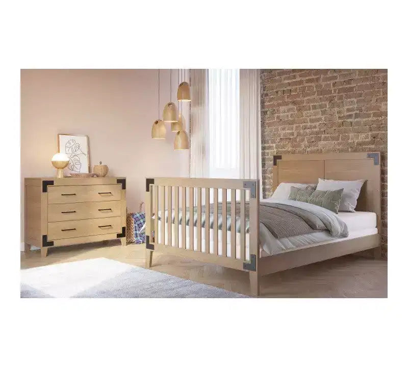 Set cameretta Child Craft Lucas, 2 pezzi, include lettino convertibile 4 in 1 e cassettiera a 3 cassetti