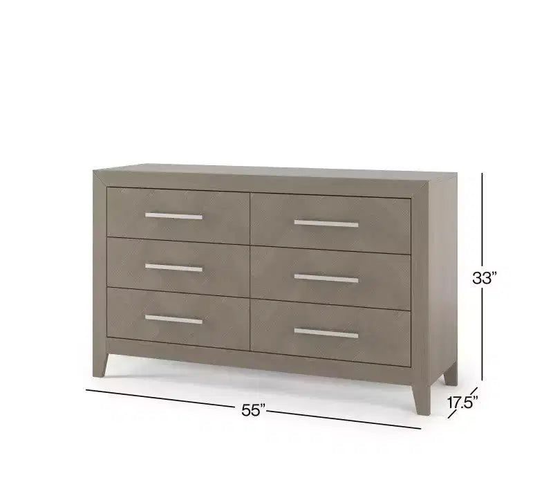 Set cameretta 4 pezzi Child Craft Kieran: culla trasformabile 4-in-1, comò doppio, cassettiera e comodino