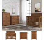 Child Craft Redmond Full Panel Crib, Changing Table Dresser & Chest 4 Piece Nursery Set