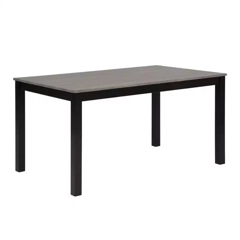 Set da pranzo da 6 pezzi Sumyeg con tavolo rettangolare, sedie e panca per sala da pranzo
