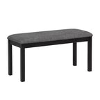 Set da pranzo da 6 pezzi Sumyeg con tavolo rettangolare, sedie e panca per sala da pranzo