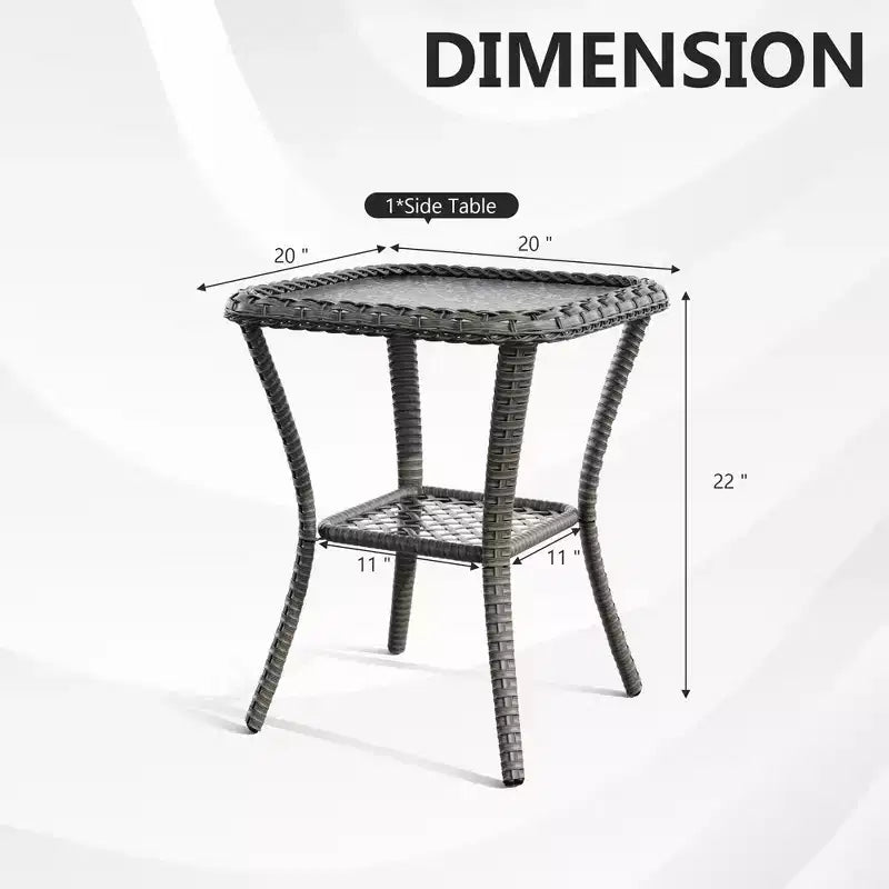 Set da salotto da esterno premium UPTIOT con design ergonomico e comfort per tutte le stagioni