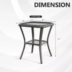Set da salotto da esterno premium UPTIOT con design ergonomico e comfort per tutte le stagioni