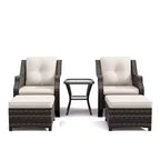 Set da salotto da esterno premium UPTIOT con design ergonomico e comfort per tutte le stagioni