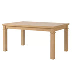 Set da pranzo moderno GDFStudio Jordan da 6 pezzi con tavolo rettangolare, 4 sedie imbottite e panca