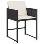 Set da pranzo da giardino vidaXL con cuscini in vari colori e materiali