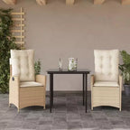 vidaXL Set da pranzo moderno da giardino con cuscini
