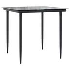 vidaXL Set da pranzo da esterni con cuscini e tavolo rettangolare