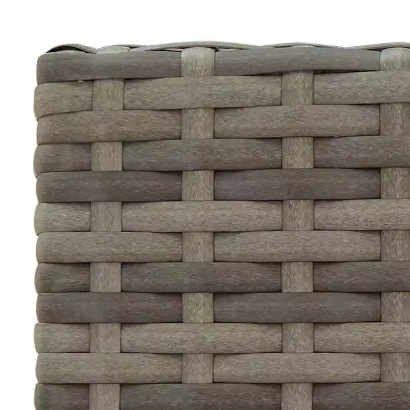 Set bar da giardino trendy vidaXL in rattan e vetro