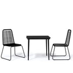 vidaXL Patio Dining Set Outdoor Dining Set Garden Table and Chair Set