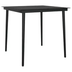 vidaXL Set da pranzo da giardino Set da esterno Tavolo e sedie da giardino