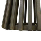 Set da conversazione da patio 3 pezzi in legno di acacia, mobili da esterno, 2 poltrone con tavolino laterale per giardino/patio/terrazza - ModernLuxe