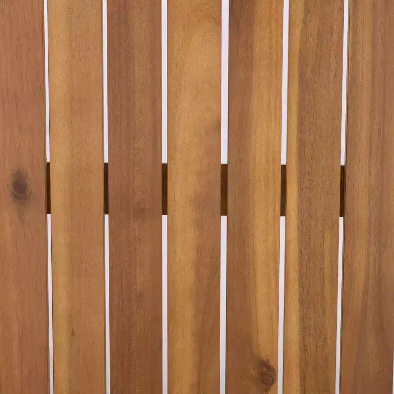 Set da patio Alta panca e tavolo - Interno/Esterno - PAT6812 - Teak Marrone/Crema - Safavieh