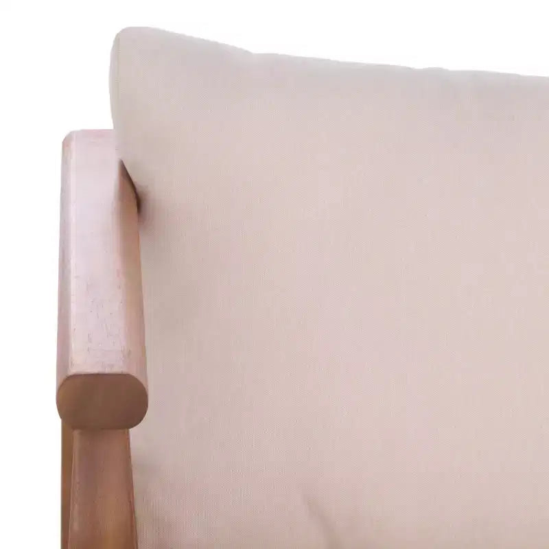 Set da patio Alta panca e tavolo - Interno/Esterno - PAT6812 - Teak Marrone/Crema - Safavieh