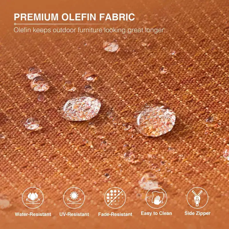Set Divano Premium da Esterno UPTIOT con Sedie in Vimini, Pouf e Tavolino da Caffè