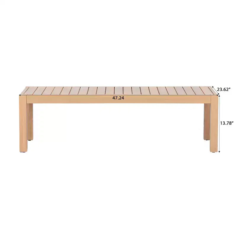 Set da giardino 4 pezzi Christopher Knight Home Phachara in legno di acacia dal design moderno con intreccio in corda e cuscini