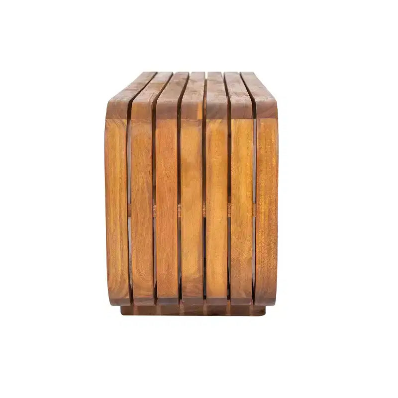 Set da giardino moderno 5 pezzi Christopher Knight Home Melow in alluminio con tavolini da caffè in legno di acacia