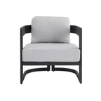 Set da giardino moderno 5 pezzi Christopher Knight Home Melow in alluminio con tavolini da caffè in legno di acacia