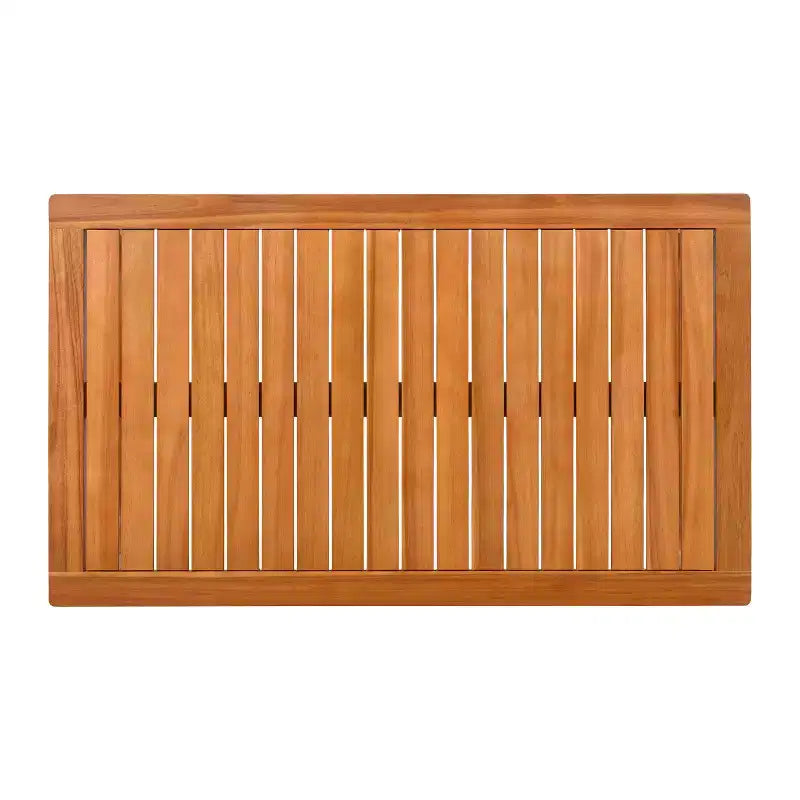 Set da giardino moderno a 4 pezzi Thao di Christopher Knight Home in legno di acacia con cuscini e tavolino a doghe