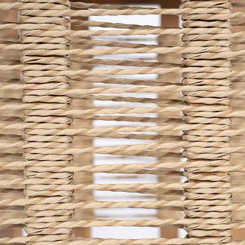 Set divano da conversazione per esterni ModernLuxe, set di mobili da patio in legno di acacia, divano a 3 posti e poltrone con 2 tavolini da caffè, teak
